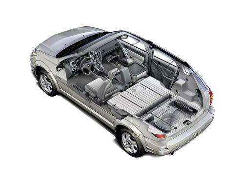 普安县透明车模型