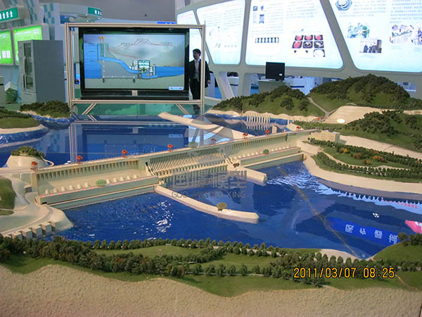 普安县工业模型