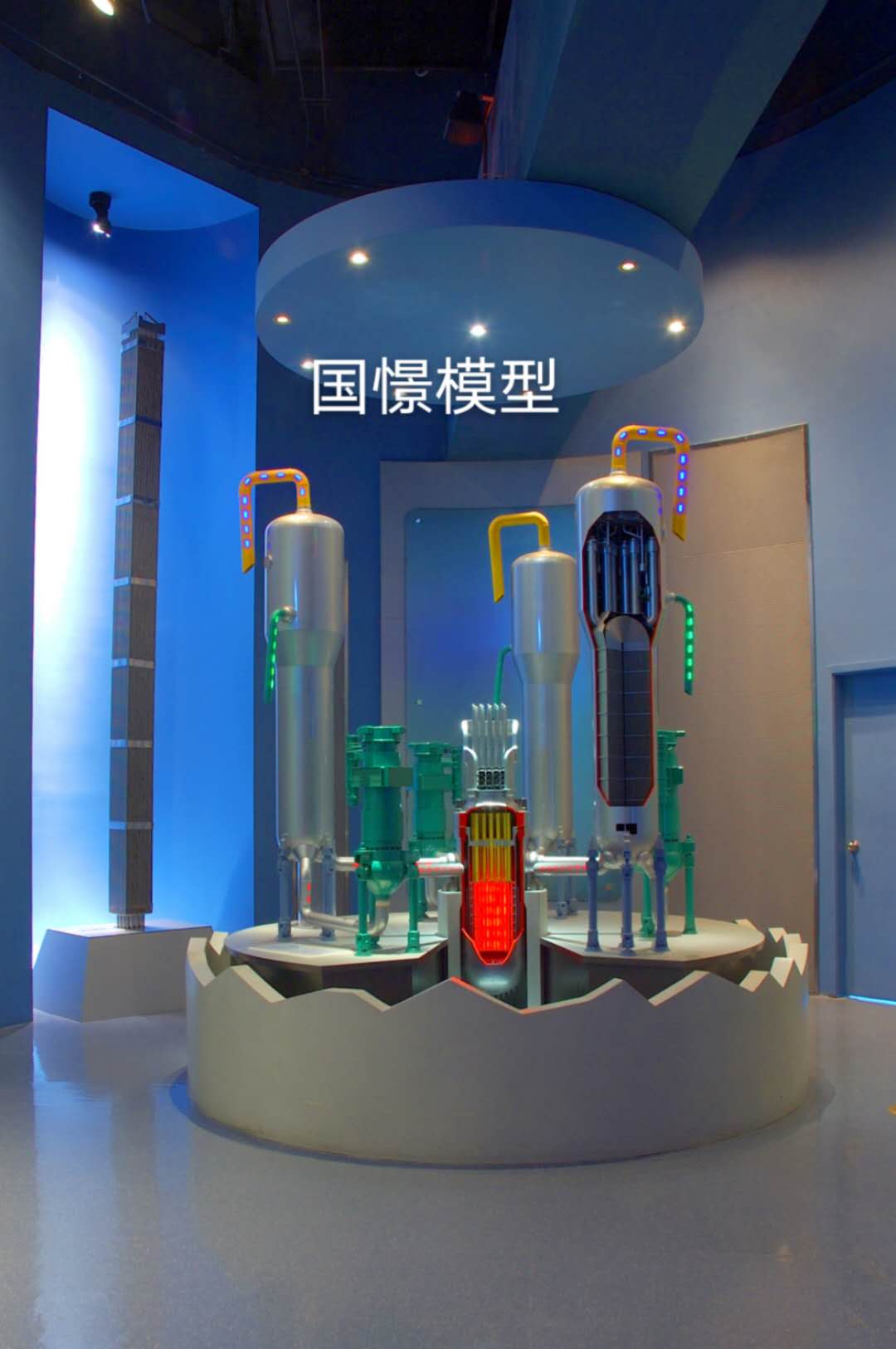 普安县机械模型