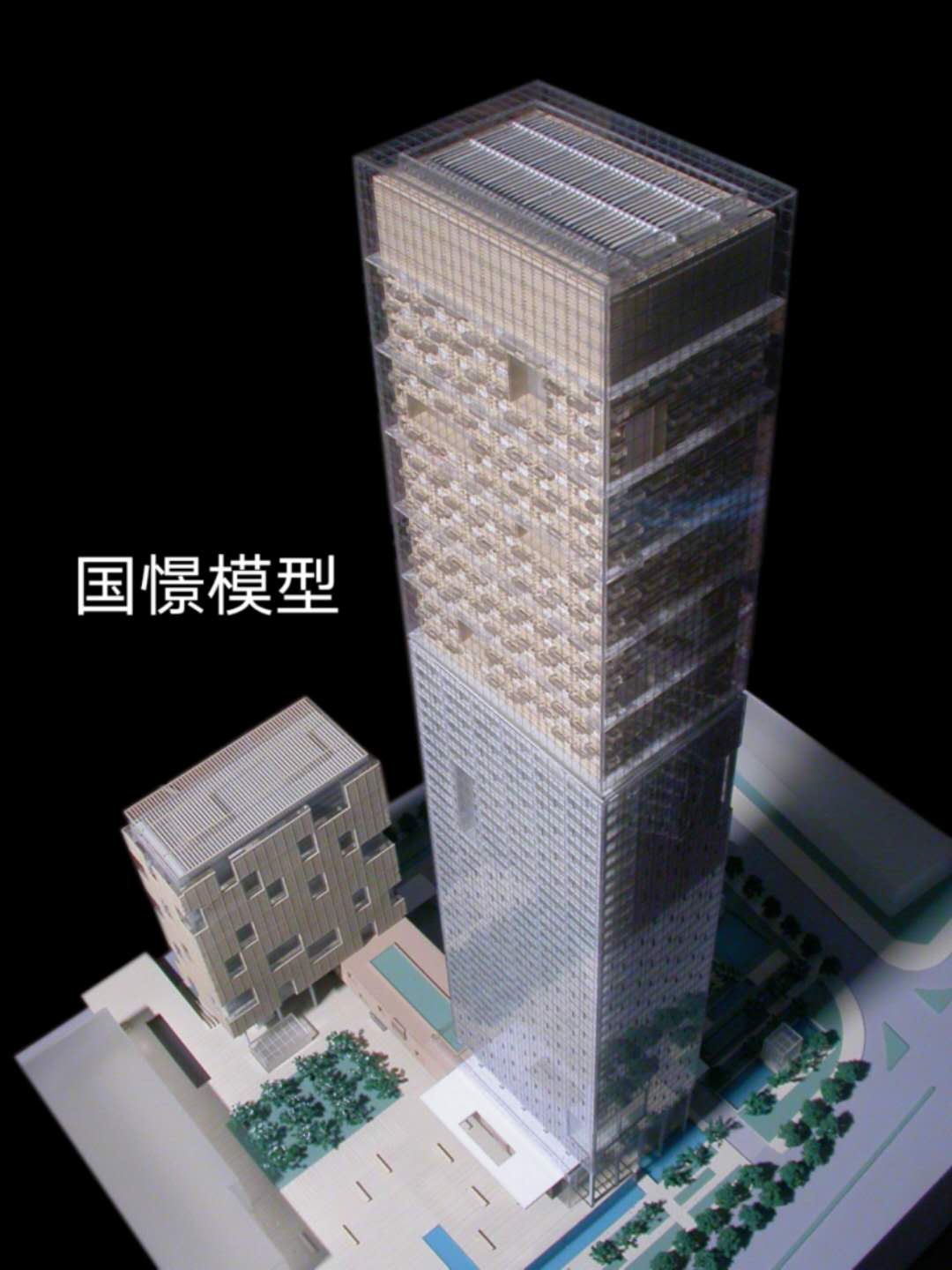 普安县建筑模型