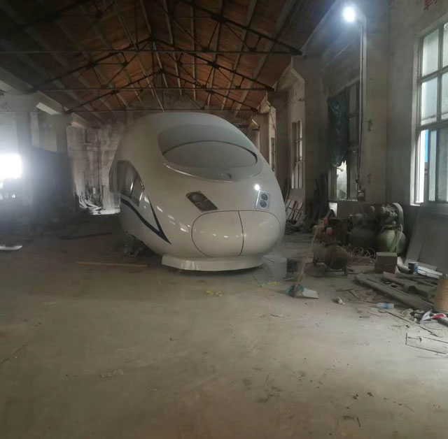 普安县高铁模型